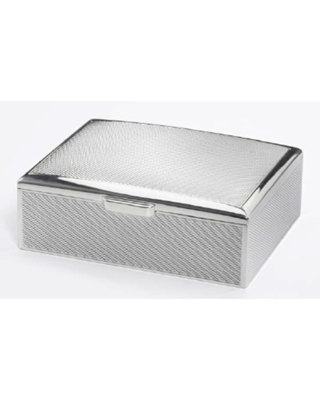 Sterling Silver Single Image Case Rice Pattern w/ Golf Clubs